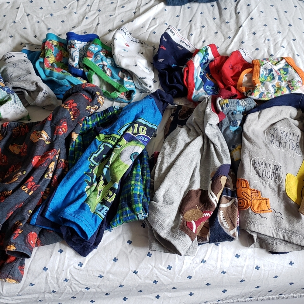 Pajamas and underwear